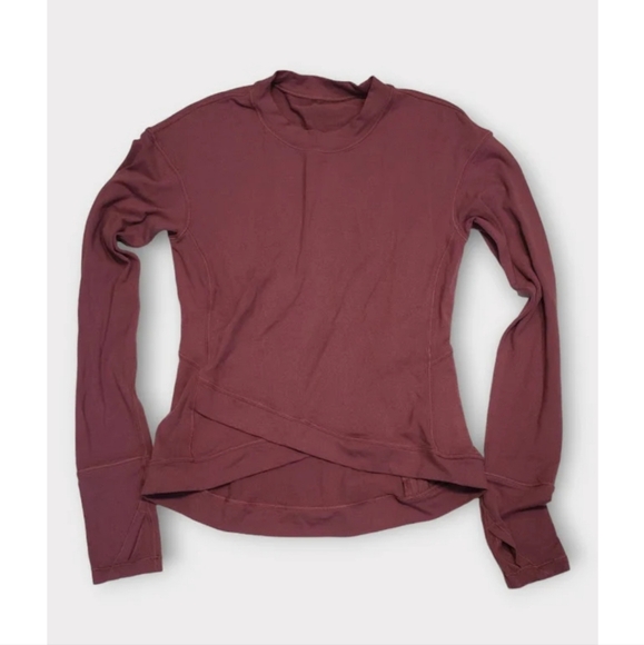 Size 4/6 (S) - Lululemon Close to Crossing Long Sleeve *Rulu - Picture 1 of 3